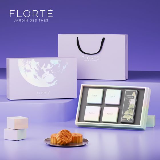 [電子換領券] Florté - Florté “Clair de Lune” 月餅禮盒 CR-26MAF-FLT01