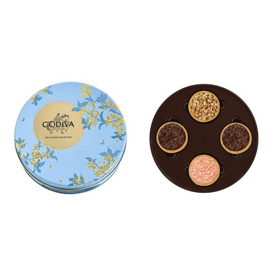 GODIVA - 中秋節巧克力迷你撻禮盒4顆裝 CR-26MAF-GD01