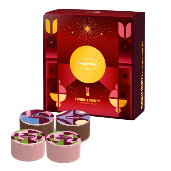 [電子換領券] Häagen-Dazs™ - 品．明月雪糕月餅 (4個裝) CR-26MAF-HD02