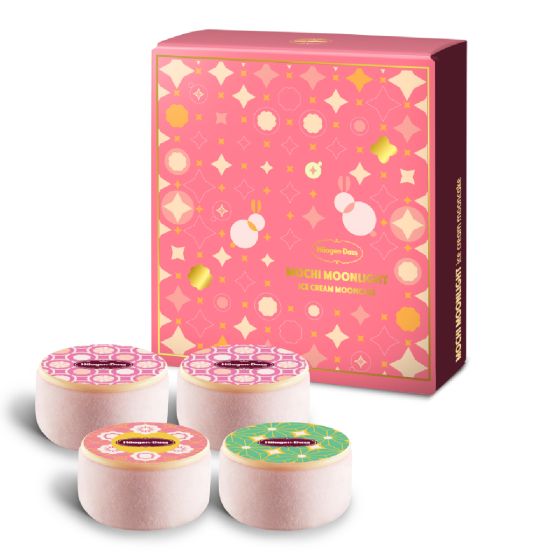 [電子換領券] Häagen-Dazs™ - 和風．雪月雪糕月餅 (4個裝) CR-26MAF-HD06