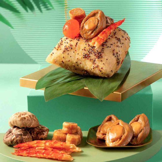 [電子換領券]富麗敦海洋公園酒店 -「玉」鮑魚老虎蝦乾裹蒸糉 CR-26TNF-FOP02