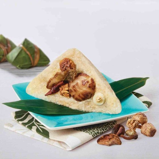 [電子換領券] 鴻福堂 - 牛肝菌姬松茸素糭(250克) CR-26TNF-HFT06