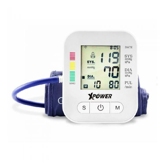 xPower BP1 手臂式血壓計 (白色) CR-4163791-O2O