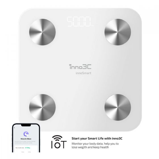 inno3C i-B8 IoT 智能體脂磅 (白色) CR-4165031-O2O