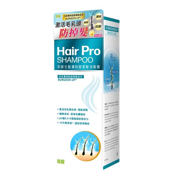 草姬 - 生髮濃防脫育髮洗髮露 400ml CR-4895084301794