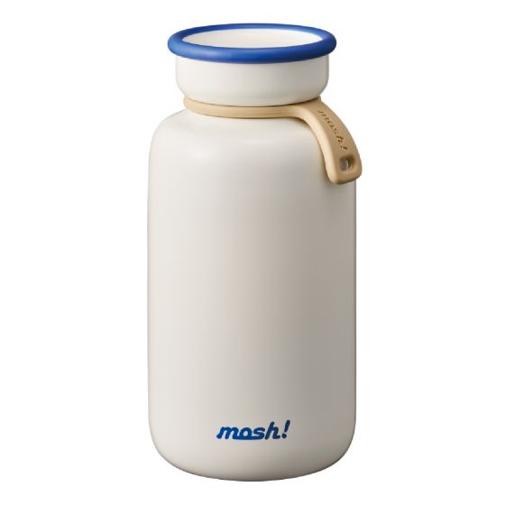 mosh！拿鐵不鏽鋼保溫瓶 450ml (白) CR-69DMLB450WHH