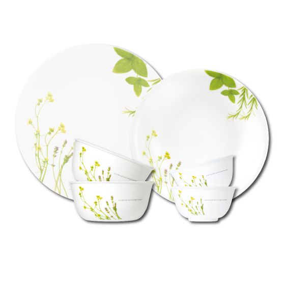 Corelle® 餐具套裝6件 (歐洲香草) CR-856B1EHP