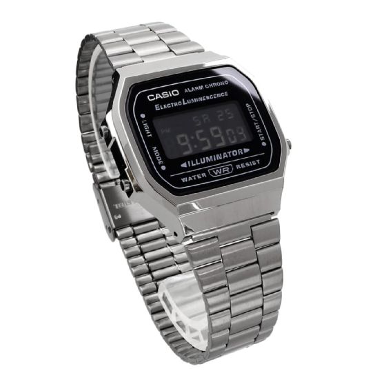 Casio - 復古槍灰色數位電子錶 A168WGG-1B CR-A168WGG-1B