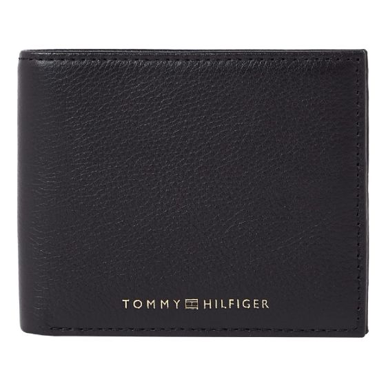 Tommy Hilfiger Prem Leather Mini 6CC 真皮錢包 (黑色) (AM10988BDS) CR-AM10988BDS