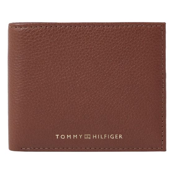 Tommy Hilfiger Prem Leather Mini 6CC 真皮錢包 (啡色) (AM10988GT8) CR-AM10988GT8