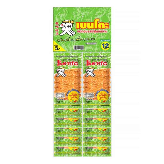 [電子換領券] Big C - Bento 魷魚鱈魚絲 - 香辣海鮮味 4g x 12包 CR-BC-8850157403658