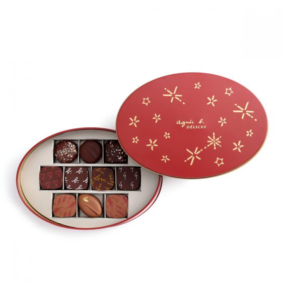 agnès b. - 夾心朱古力禮盒 (10 pcs) CR-CNY23BON