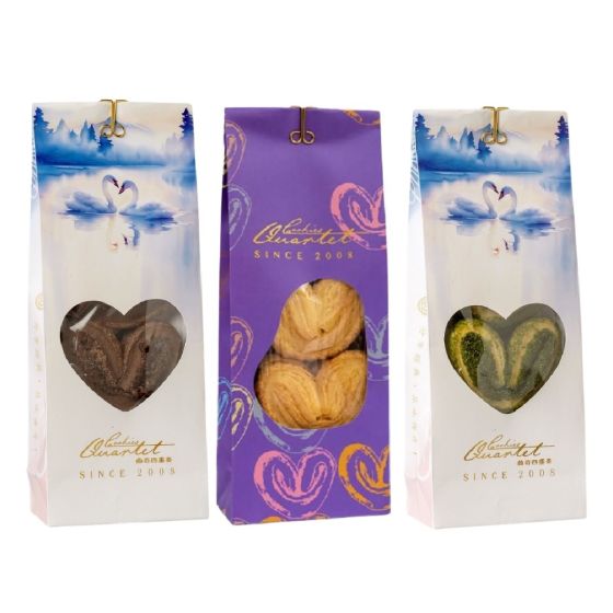 [電子換領券] 曲奇4重奏 - 袋裝蝴蝶酥 CR-CokQ-Palmier