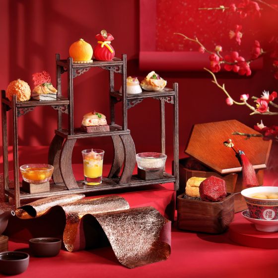 香港港麗酒店 - 樂聚廊「迎春接福」下午茶 CR-CONR-LL-AT4