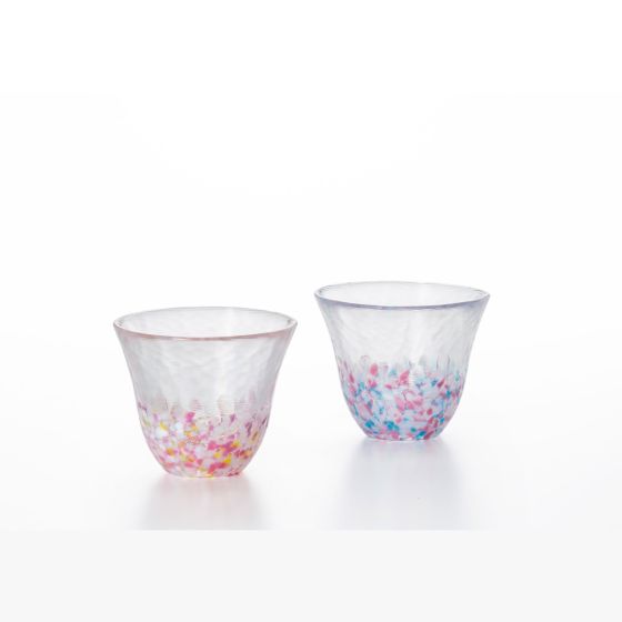 津輕玻璃 - SAKURA SAKURA 清酒杯套裝 (FS-62507) CR-FS-62507