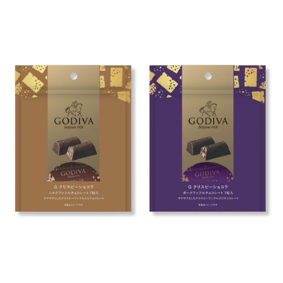 [日本直送] GODIVA - G Crispy脆窩夫巧克力35克 CR-GD-Gcrispy-26