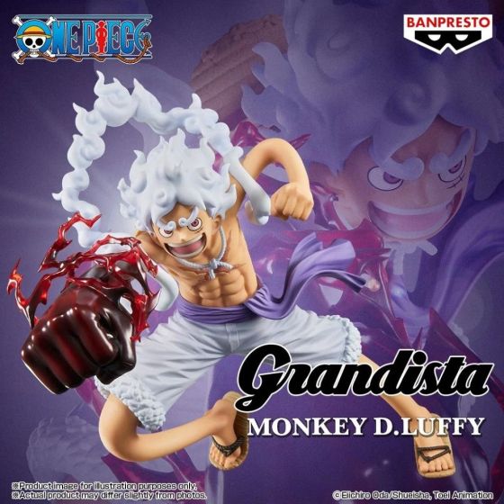 BANDAI - 海賊王 Grandista 蒙奇·D·魯夫 五檔 Ver.2 亞洲特別版 模型 CR-HBP-71559