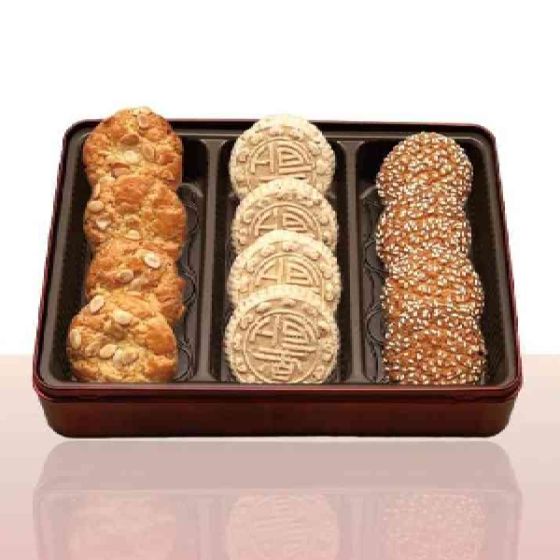 [電子禮券] 恆香 - 三式唐餅禮盒 (2026紙盒裝) CR-HH-CcakeT