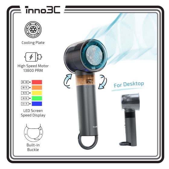 inno3C 透明銀色閃亮 60W 數據傳輸充電線套裝 | Type-C 轉 Type-C L型線 200cm + 30cm CR-i-F7_GY