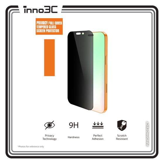 inno3C - 防窺全覆蓋玻璃屏幕保護貼 [多種型號]