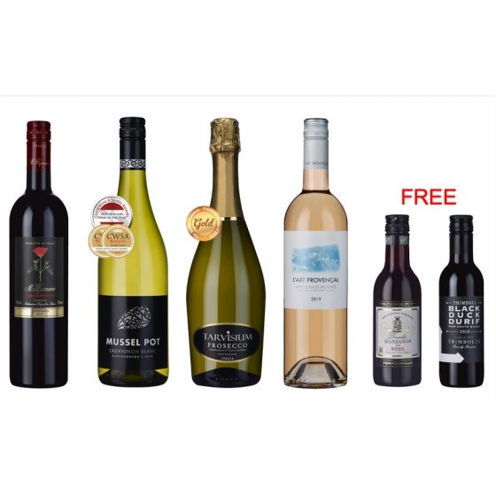 樂事會 – 復活節派對必備酒選4瓶+ 2瓶免費迷你酒 CR-LDW-010