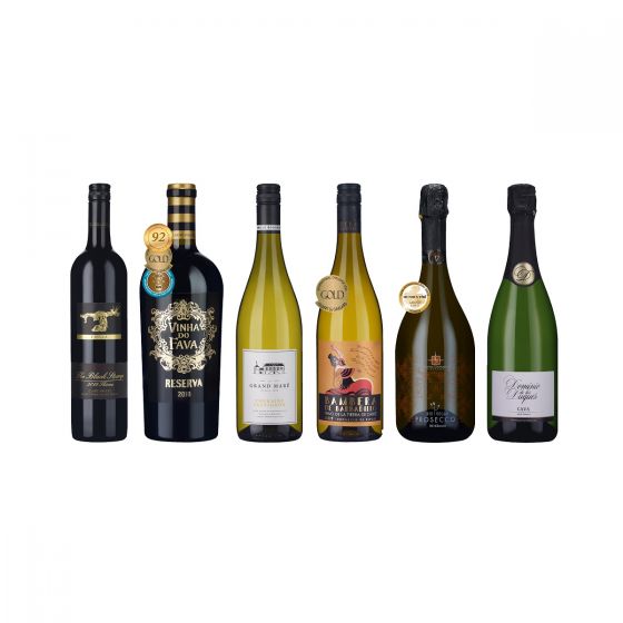 樂事會 – 6支全系列派對酒選(紅酒、白酒及氣泡酒) CR-LDW-013