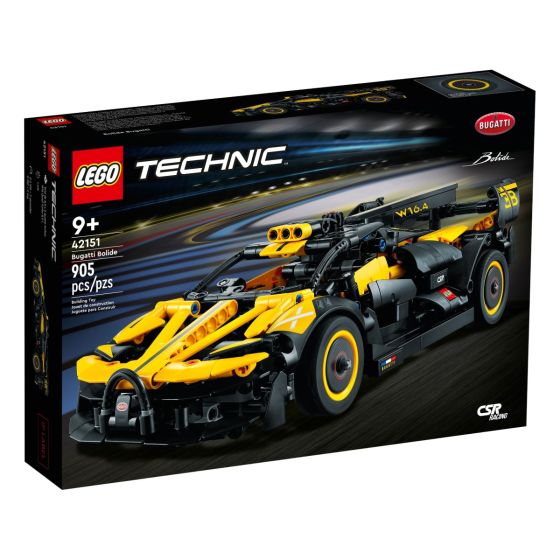 LEGO® Inspire kids to build a hero of racing technology with the LEGO® Technic™ Bugatti Bolide building toy set. CR-LEGO_BOM_42151
