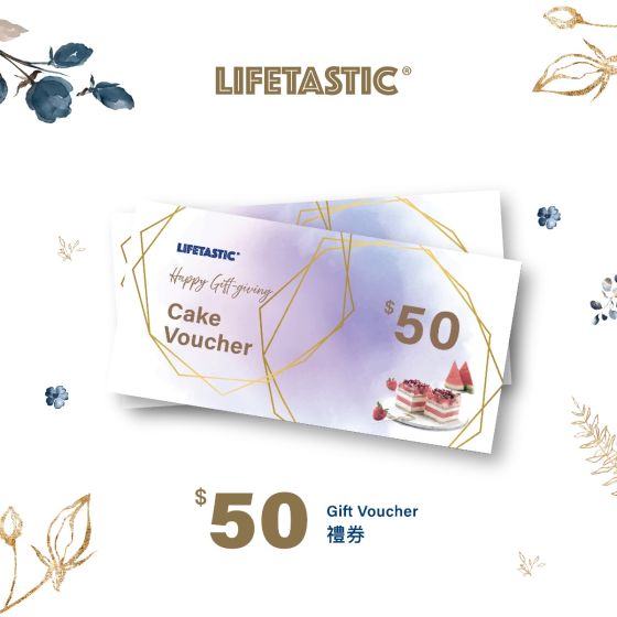 (全新) LIFETASTIC - HK$50 蛋糕電子禮券