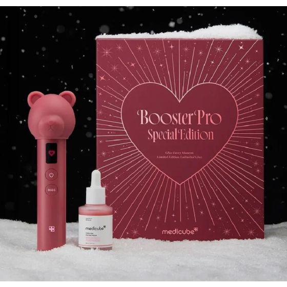 [預購] [限量特別版套裝] Medicube - Age-R Booster Pro 六合一智慧多功能美容儀 [乾燥玫瑰紅]  [預計送貨時間: 下單起 14 個工作天送貨]