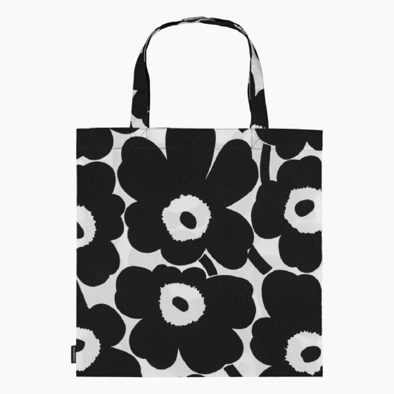 Marimekko - Pieni Unikko 手提袋 (黑白色) CR-MMK-TOTPIEUNKBLK