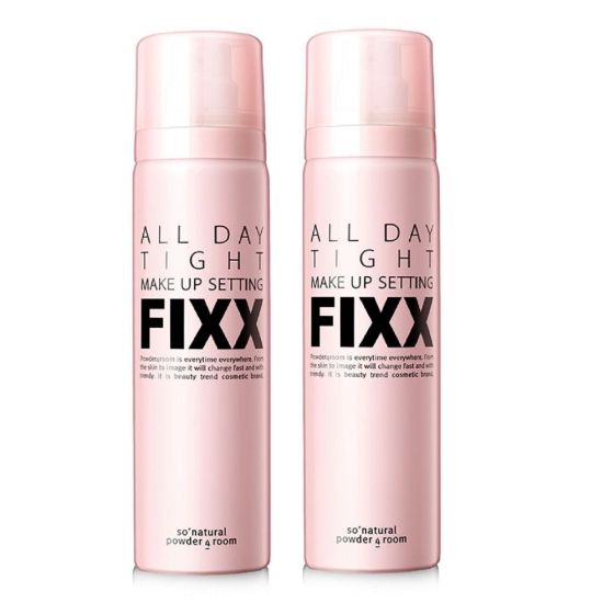 SO NATURAL - 2支裝- 全天候超完美定妝噴霧 100毫升