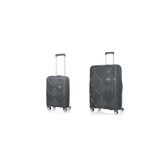 American Tourister - INSTAGON 行李箱 (55/81厘米) (可擴充) TSA (深灰色)