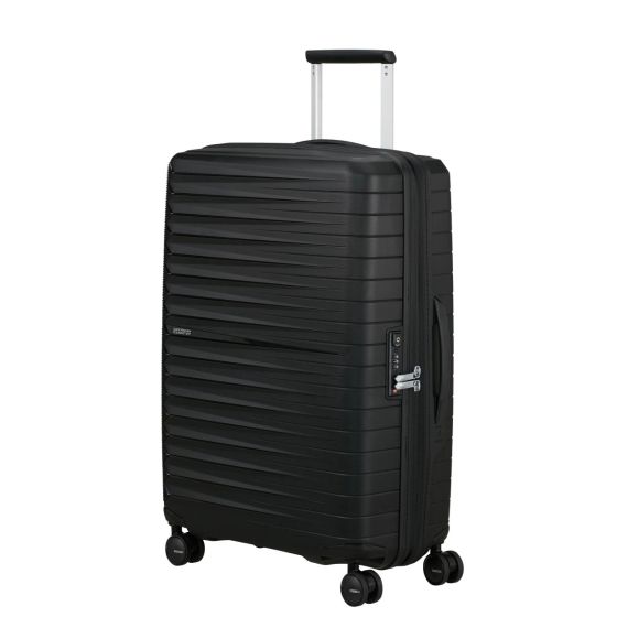American Tourister - FASTFORWARD 行李箱 (55/78厘米) TSA 可擴充 (黑色)