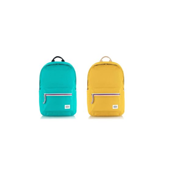American Tourister - CARTER 背囊 1 AS (芥末色/綠松石色)