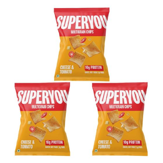[電子換領券] SuperYou - 多穀物高蛋白質脆片 3包 (3款口味) CR-SY-CHIP_3B_MO
