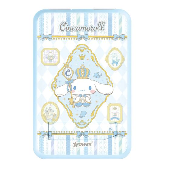 XPower x Sanrio M10C+ 6合1 10000mAh多功能迷你20W PD3.0+ 磁吸無線快充移動電源 [Cinnamoroll] CR_XP_M10C_6-1_CMR