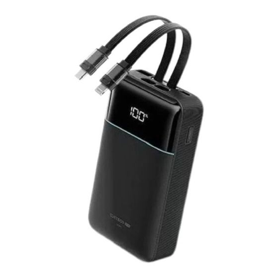 CUKTECH - CP24 電能塊 20000mAh（內置雙線）LPB200NL [黑色 / 灰色] CUKTE_CP24_ALL