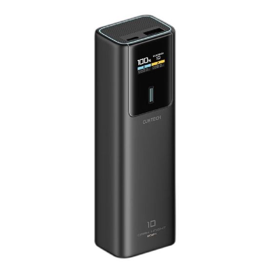 CUKTECH - 10號超級電能棒 150W 10000mAh (PB100P) [黑色 / 灰色] CUKTE_PB100P_ALL