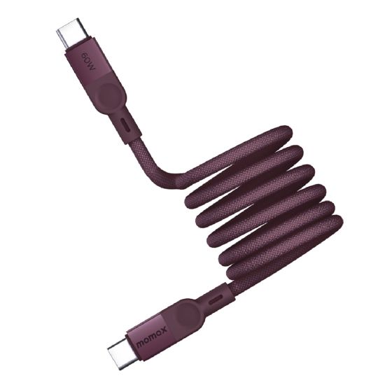 Momax - Mag.Link 60W USB-C to USB-C 1m 磁吸連接線 DC66R