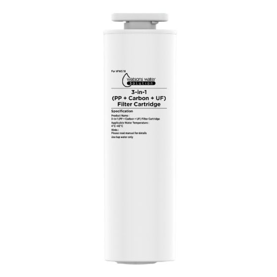 Watsons Water - WWS 18 三合一PP 活性炭棒及超濾複合濾芯 CR-EA090681