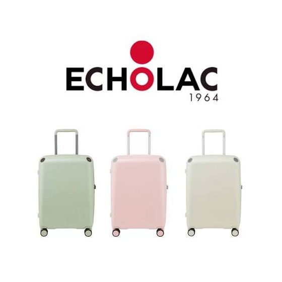 ECHOLAC - Panda 4輪雙層防爆拉鍊靜音行李箱 - ECHO258