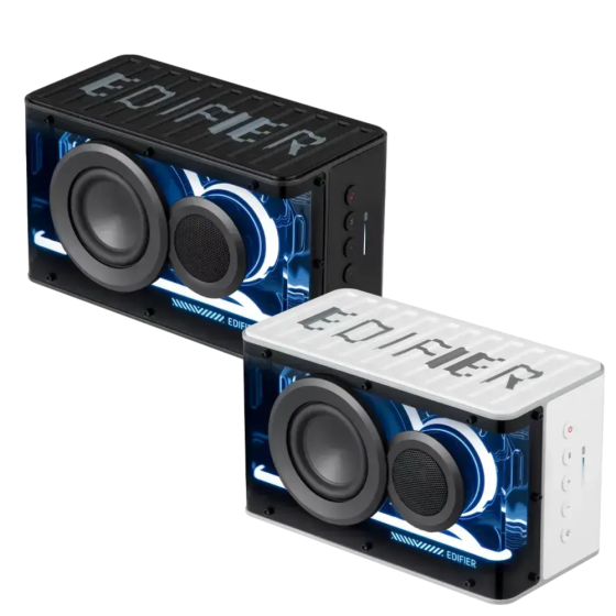 Edifier - QD25 Tabletop Bluetooth Speaker (Black/White)