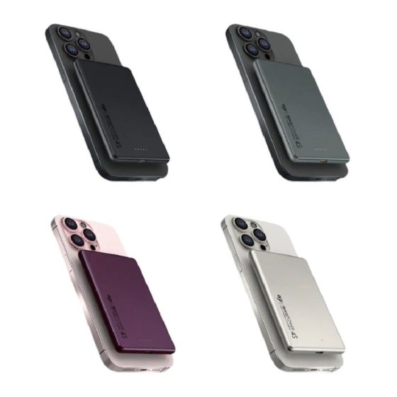EGO - MAGPOWER Gen.4S 5000mAh MagSafe 移動電源 - [多色選擇] EGO_MP_45S_ALL