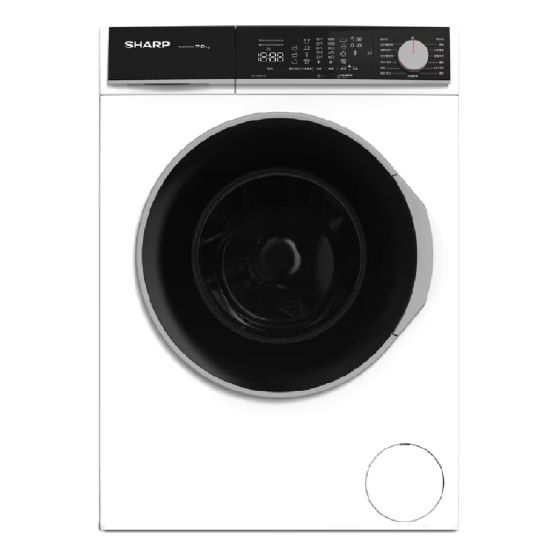 SHARP - 7公斤 1200轉 纖薄型蒸氣前置式洗衣機 ES-FS7ZH-W ES-FS7ZH-W