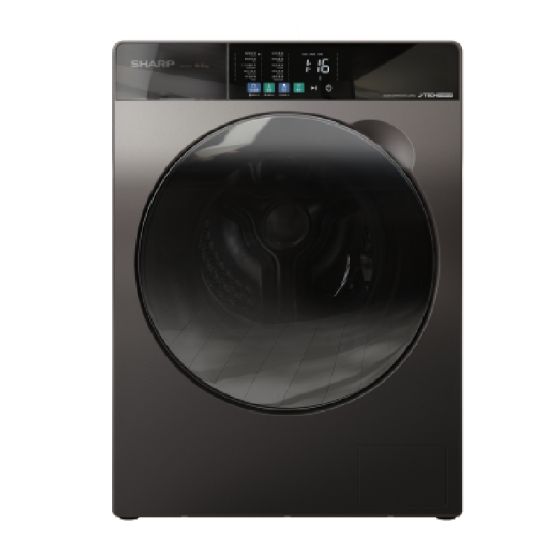 SHARP - 8.5公斤1200轉 蒸氣前置式洗衣機 ES-FW85AJ-B ES-FW85AJ-B