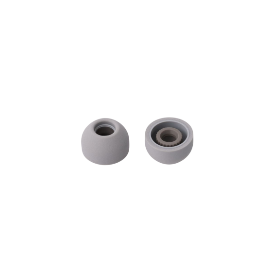 Final - FUSION-G Triple Hybrid Material Eartips Ultra-High-Density Foam (Grey) (5 size)