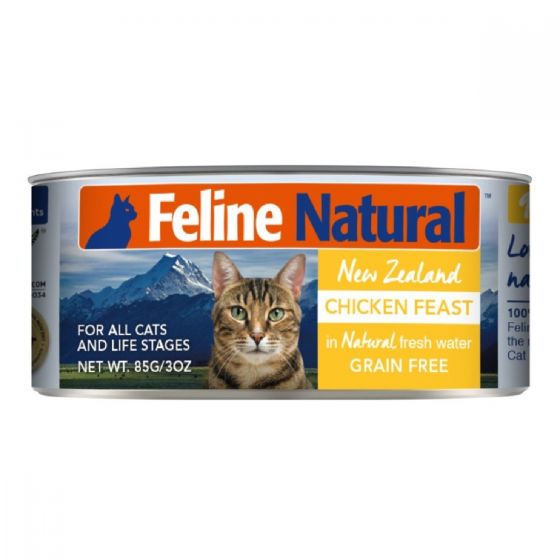 Feline Natural - F9 貓罐頭 - 雞肉盛宴 (85g / 170g) F9-C-C_all