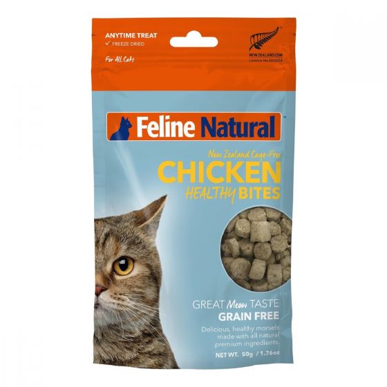 Feline Natural - F9 凍乾健康零貓食- 雞肉 50g #559974 F9-HB-C50