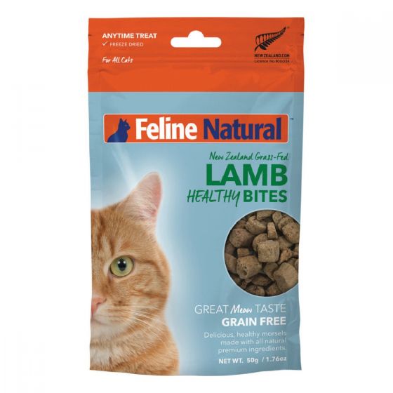 Feline Natural - F9 凍乾健康零貓食- 羊肉 50g #559950 F9-HB-L50