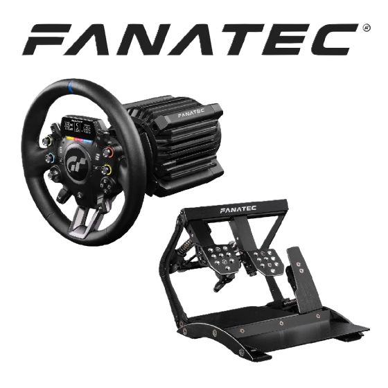 [新春優惠組合3] Fanatec GTDD Extreme 15Nm 基座連方向盤/ClubSport 倒置三腳踏 V3 套裝 FCNYPB3